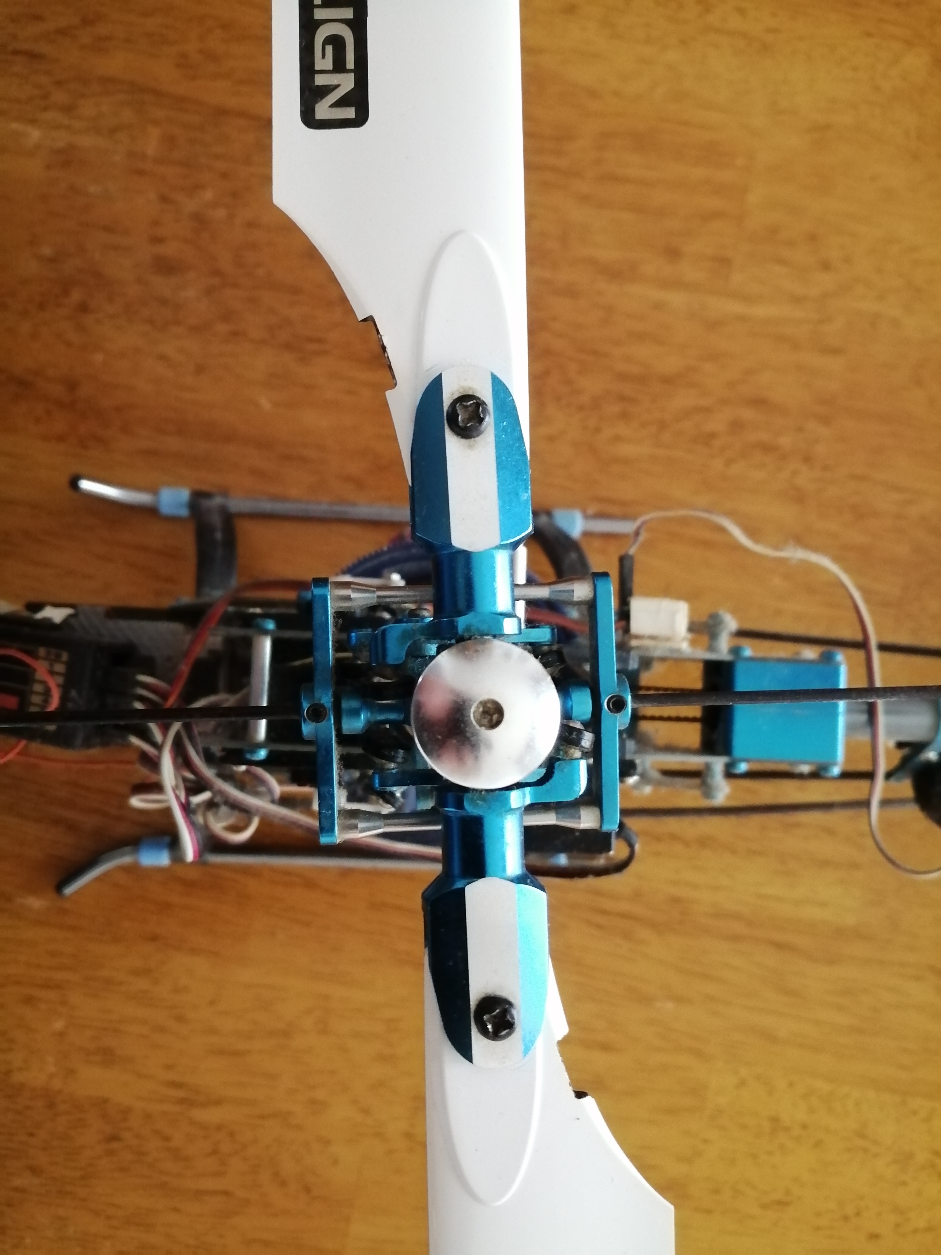 CNC Machined RC Helicopter Main Rotor Blade Holders