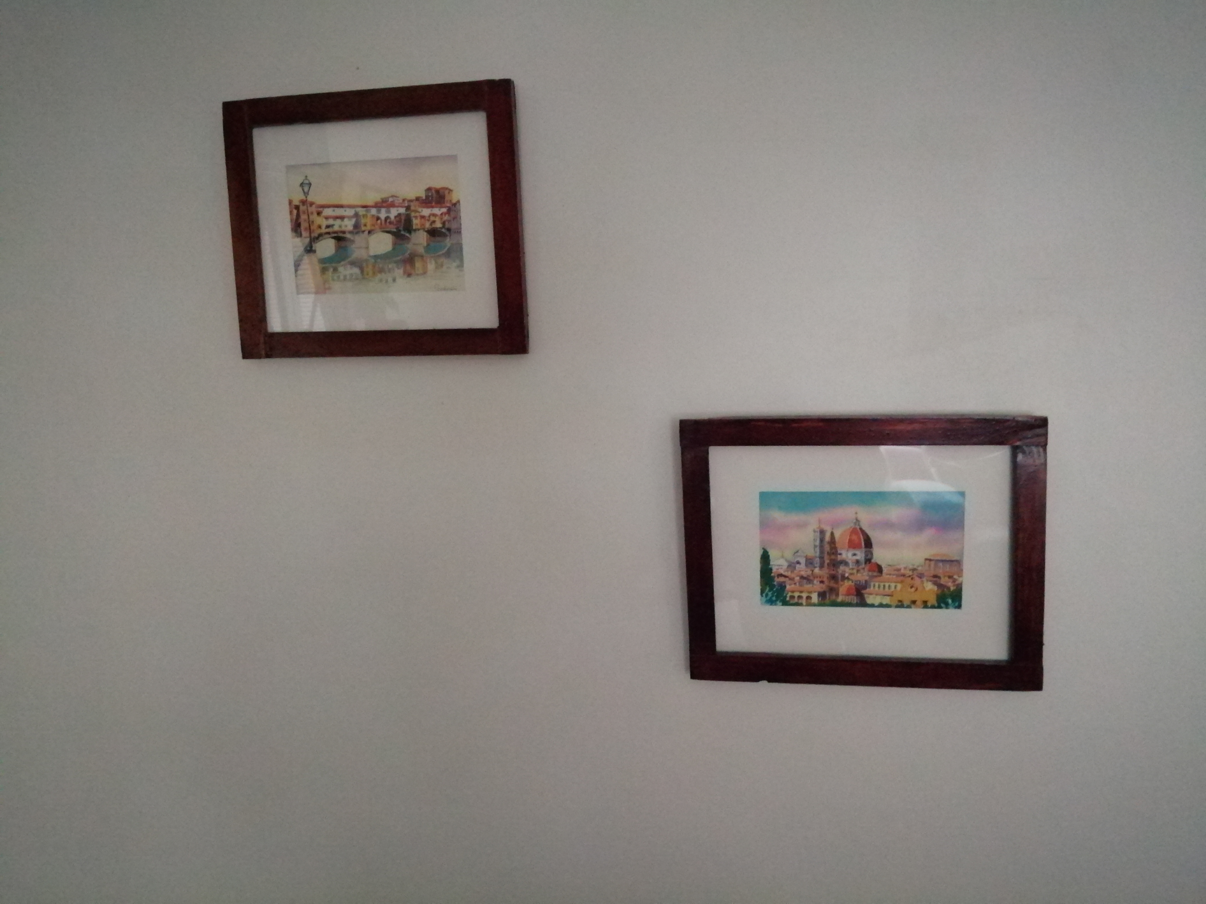 Picture Frames on Wall